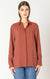 Blouse fluide à boutons dans le dos