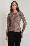 FLORAL LONG SLEEVE TEE