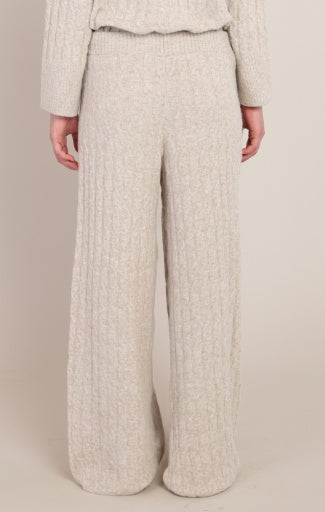 CABLE KNIT PANT