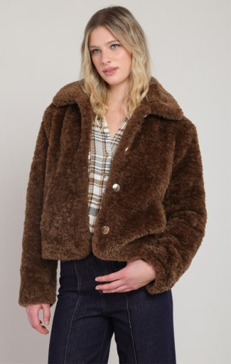 FAUX FUR COAT