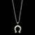 Pendentif Indomptable Argent Mat 22"