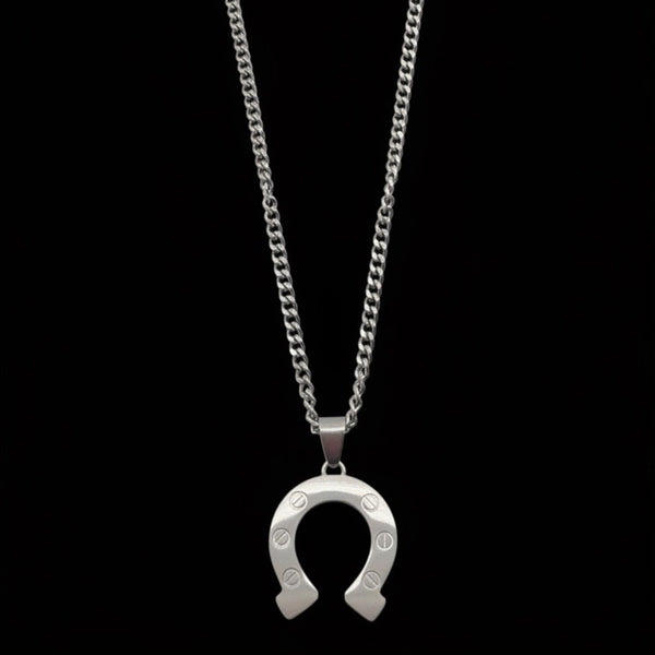 Pendentif Indomptable Argent Mat 22"
