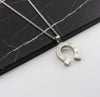 Pendentif Indomptable Argent Mat 22"