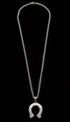 Pendentif Indomptable Argent Mat 22"