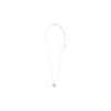 BREATHEcollier médaillon en cristal recyclé plaqué argent