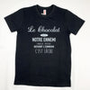 Chocolate is an Enemy Unisex Funny T-Shirt