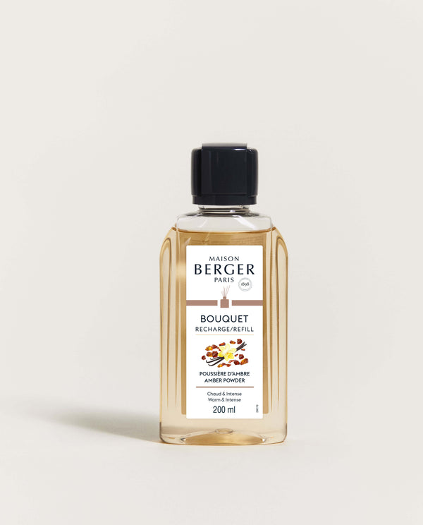 Recharge pour bouquet parfumé – Poussière d’ambre – Maison Berger