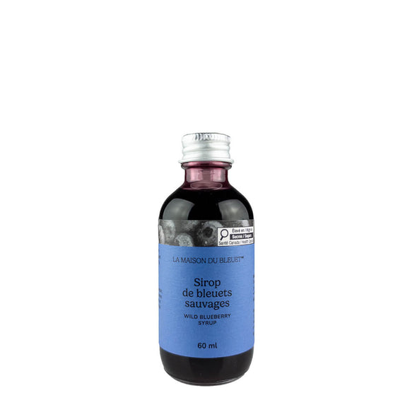 Sirop de bleuets sauvages