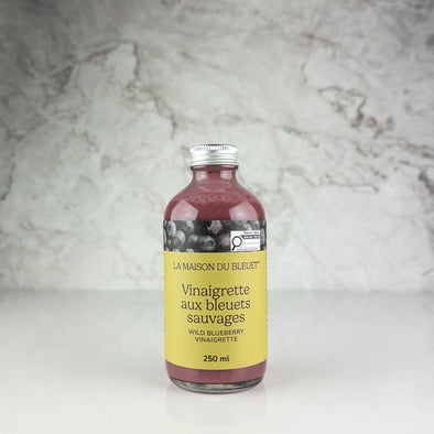 Vinaigrette aux bleuets sauvages 250 ml - La Maison du Bleuet