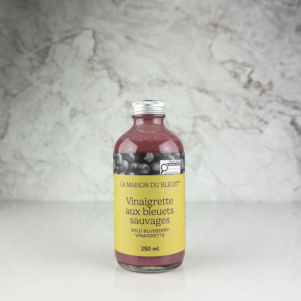 Vinaigrette aux bleuets sauvages 250 ml - La Maison du Bleuet