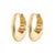 DUNE gold-plated earrings