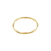 Bracelet rigide HAZE plaqué or