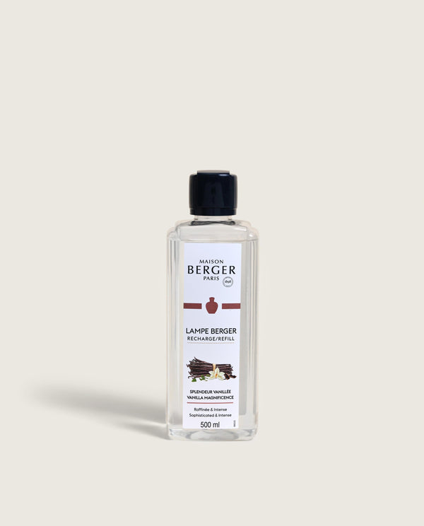 Recharge pour lampe Berger – Splendeur vanillée – 500 ml – Maison Berger