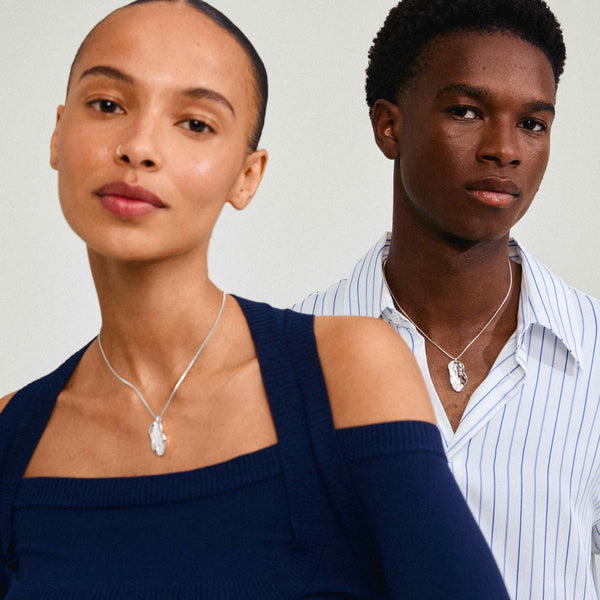 ECLIPSE necklace silver-plated