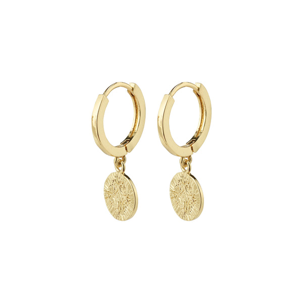 NOMAD coin huggie anneaux boucles d'oreille