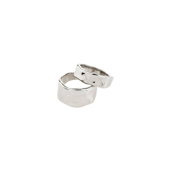 (W) Bague : Ember : Plaqué argent