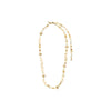 Collier PRISM blanc/plaqué or