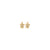 ARCHER gold-plated earrings