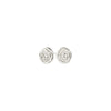 (W) Boucles d’oreilles Air Plaqué argent