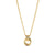 Collier pendentif Valence or