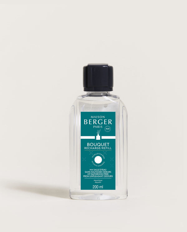 Recharge pour bouquet parfumé – Aquatique anti-odeurs – Maison Berger