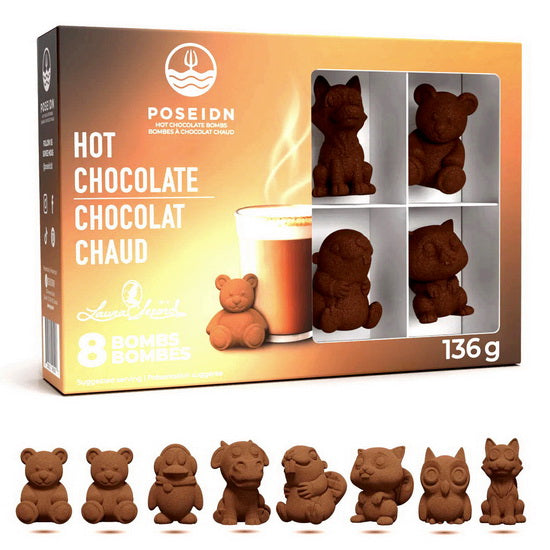 Coffret Bombes à Chocolat Chaud 3D Laura Secord