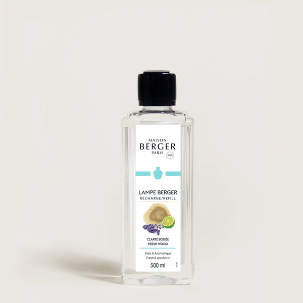 Recharge pour lampe Berger – Clarté boisée – 500 ml – Maison Berger