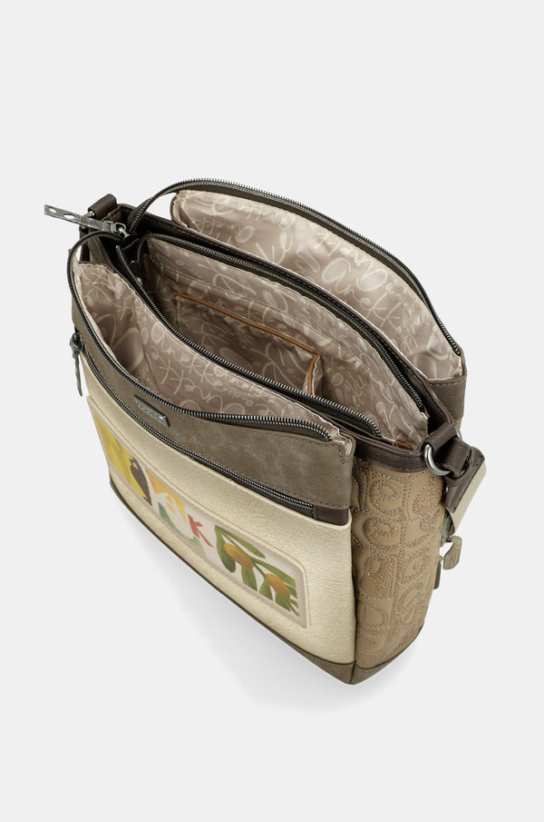 Sac à bandoulière Anekke Amphora – intérieur vu depuis l’arrière
