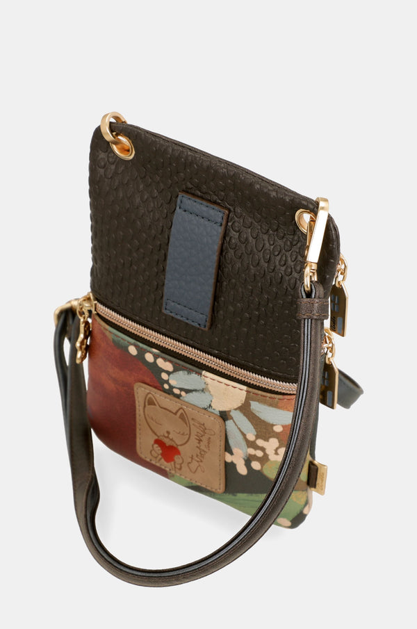 Mini sac à bandoulière Anekke Tulip – 2 compartiments – rangement arrière ouvert