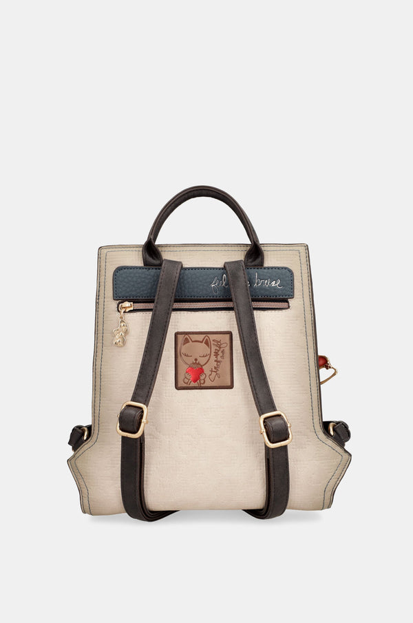 Sac à dos carré Anekke Tulip – dos et bretelles
