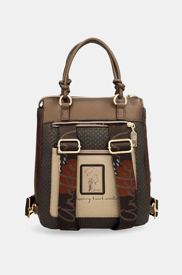 Sac à dos imprimé Anekke Blossom – dos et bretelles