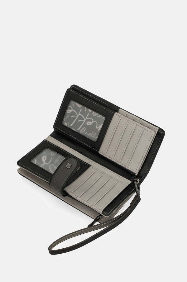 Portefeuille rigide RFID Anekke Orchestra – emplacements pour cartes ouverts