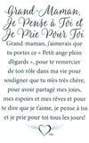 Épinglette Ange : Grand-Maman, Je Pense Et Prie Pour Toi