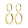 ARIELLA anneaux boucles d'oreille 2-en-1 set