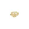 (W) Bague Ajani Plaqué or
