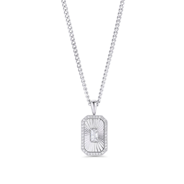 Collier pendentif Orsay argent