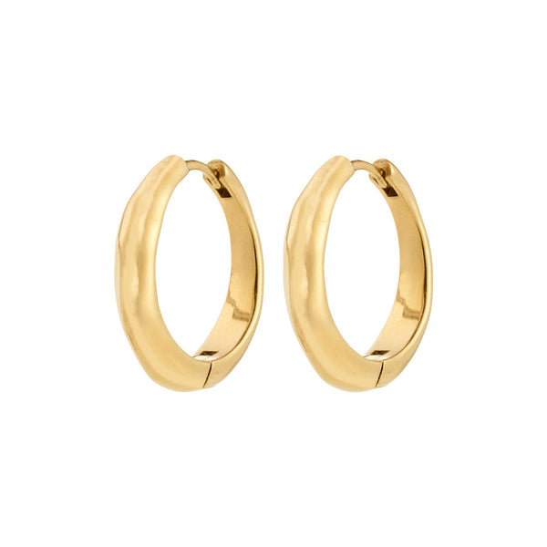 HARRISON gold-plated creoles