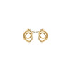 DIEGO boucles d’oreilles plaqué or