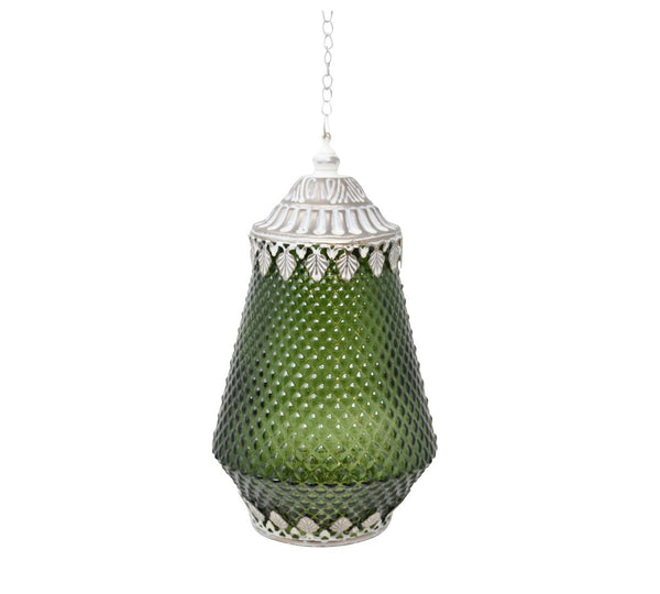 Jerada green LED/timer lantern