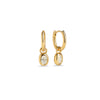 Boucles d'oreilles Clemence or