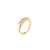 Bague Windsor II dorée
