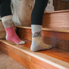 Chaussettes Mountain en mélange d’alpaga – Doré – Pokoloko