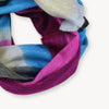 Écharpe Fig en mélange d’alpaga – Rayures multicolores – Pokoloko