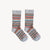 Chaussettes en Alpaga – Montantes – Gris Multicolore – L/XL