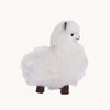 Peluche alpaga debout – Blanc, 5,5 po – Pokoloko