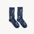 Chaussettes épaisses en mélange d’alpaga – Blue Rose, L/XL – Pokoloko