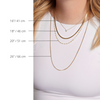 Collier pendentif Nelliann doré