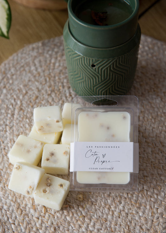 Clean Cotton Wax Cubes