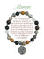 Bracelet Earth Angel Argent Foncée : Maman