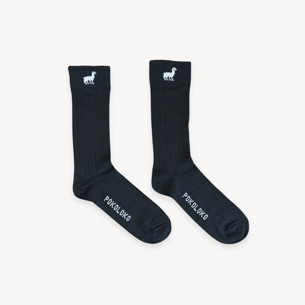 Chaussettes Everyday en mélange d’alpaga – Pokoloko